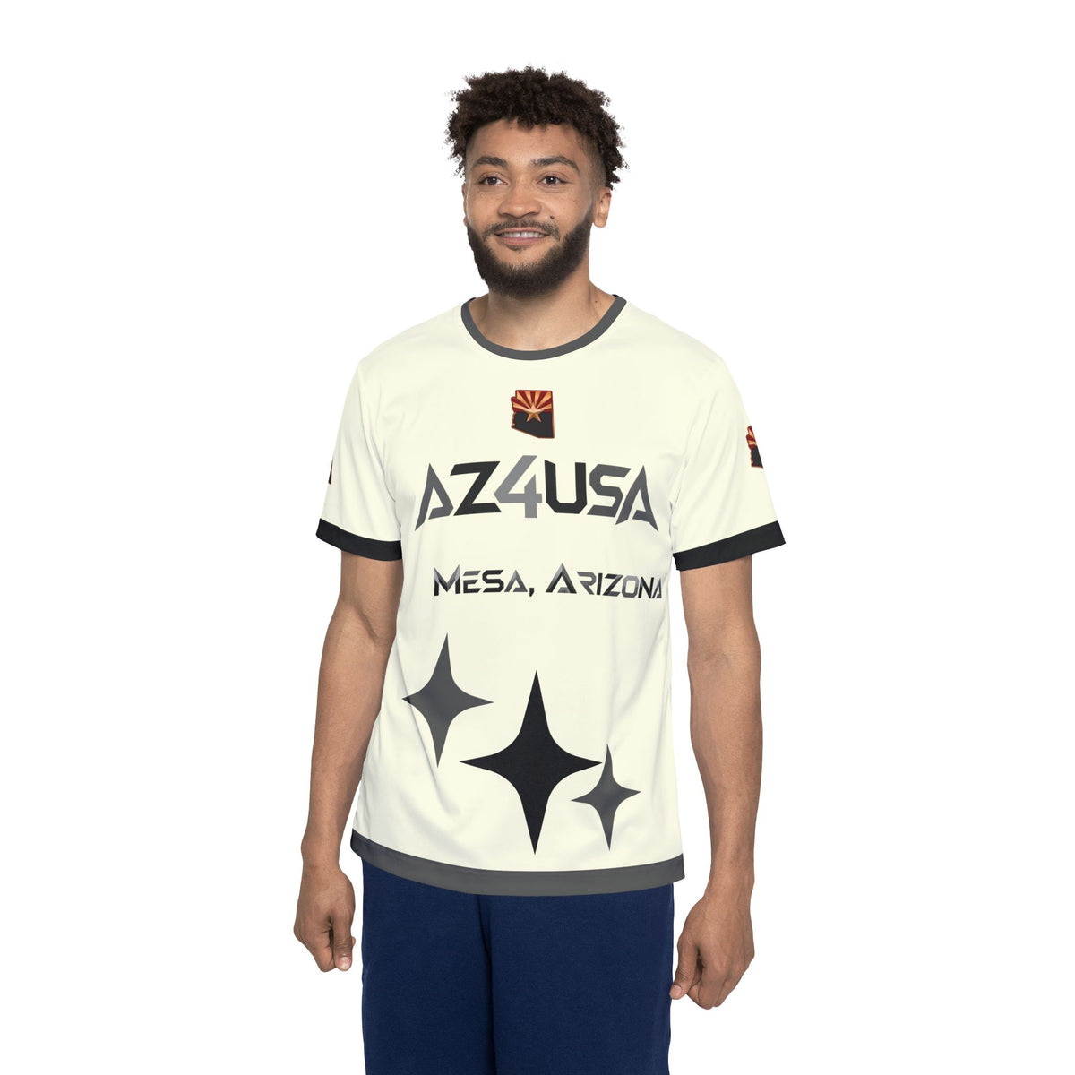 Track & Field Jersey — AZ4USA Men's Sports Tee