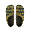 Go USA Pattern EVA Foam Clogs - Lightweight Slip-On Garden Shoes