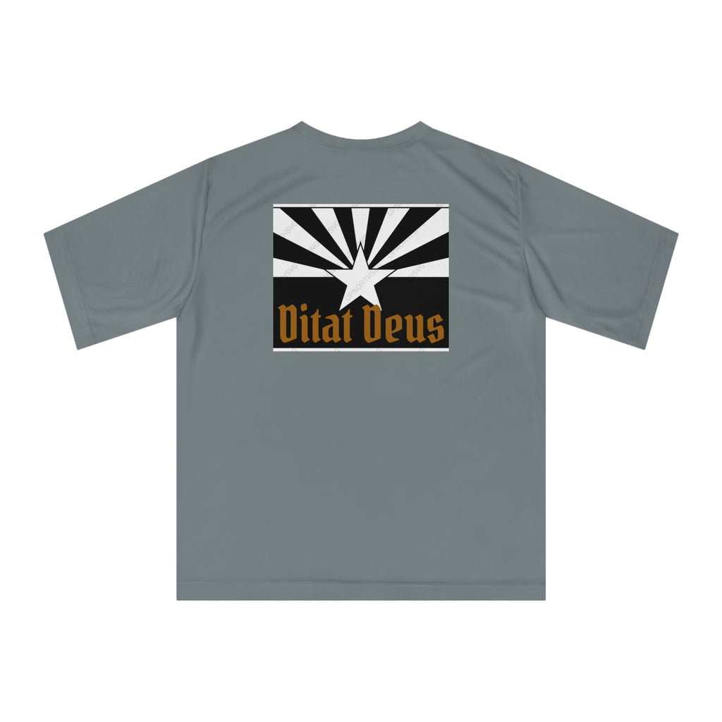 Arizona Born Performance T-Shirt — ‘Vita Deus’ Graphic Active Tee
