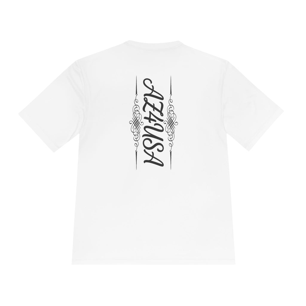 Az4USA Running Club Moisture-Wicking Tee — Trail Skyline Graphic