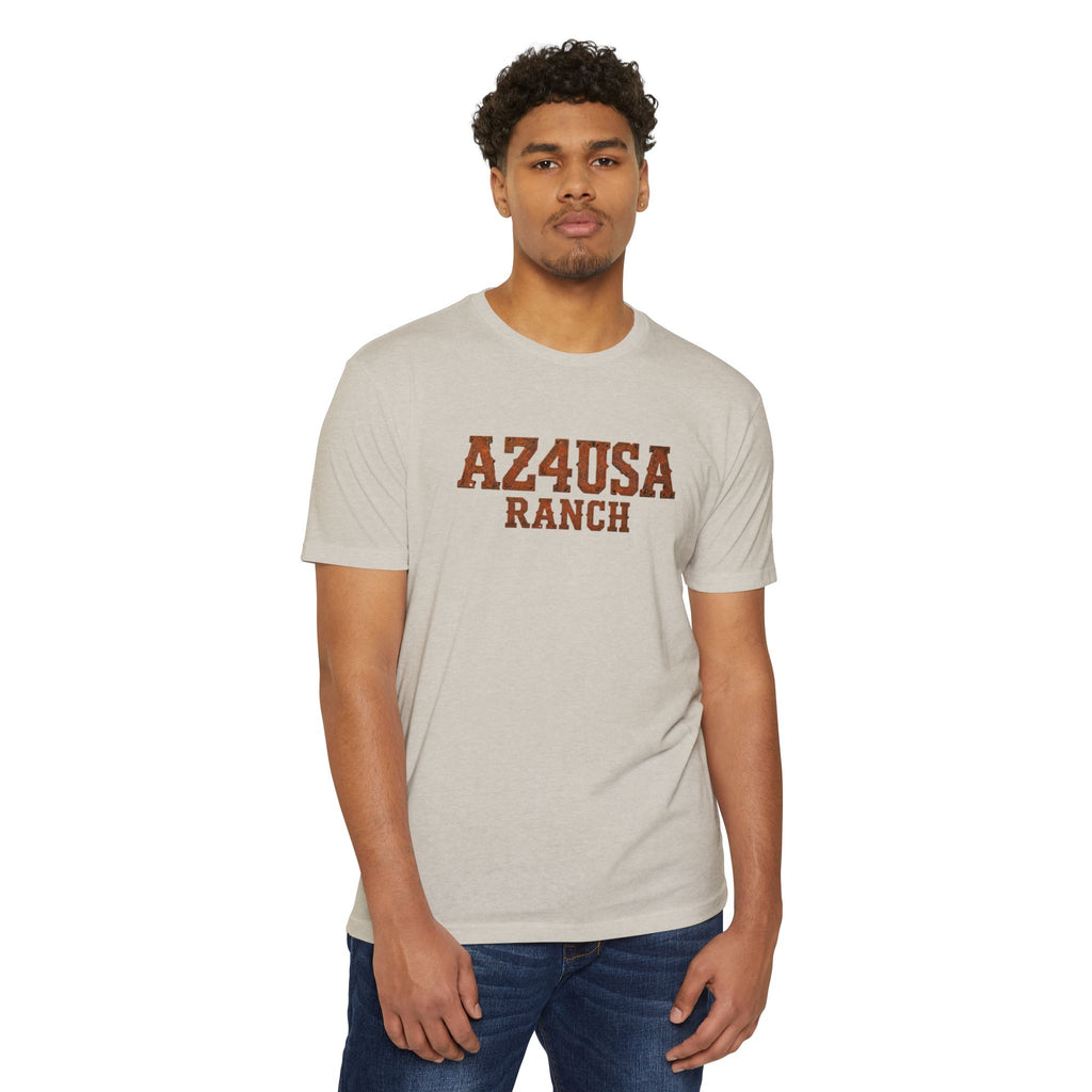 Arizona Ranch T-Shirt — "AZ4USA Ranch" Western Graphic Tee