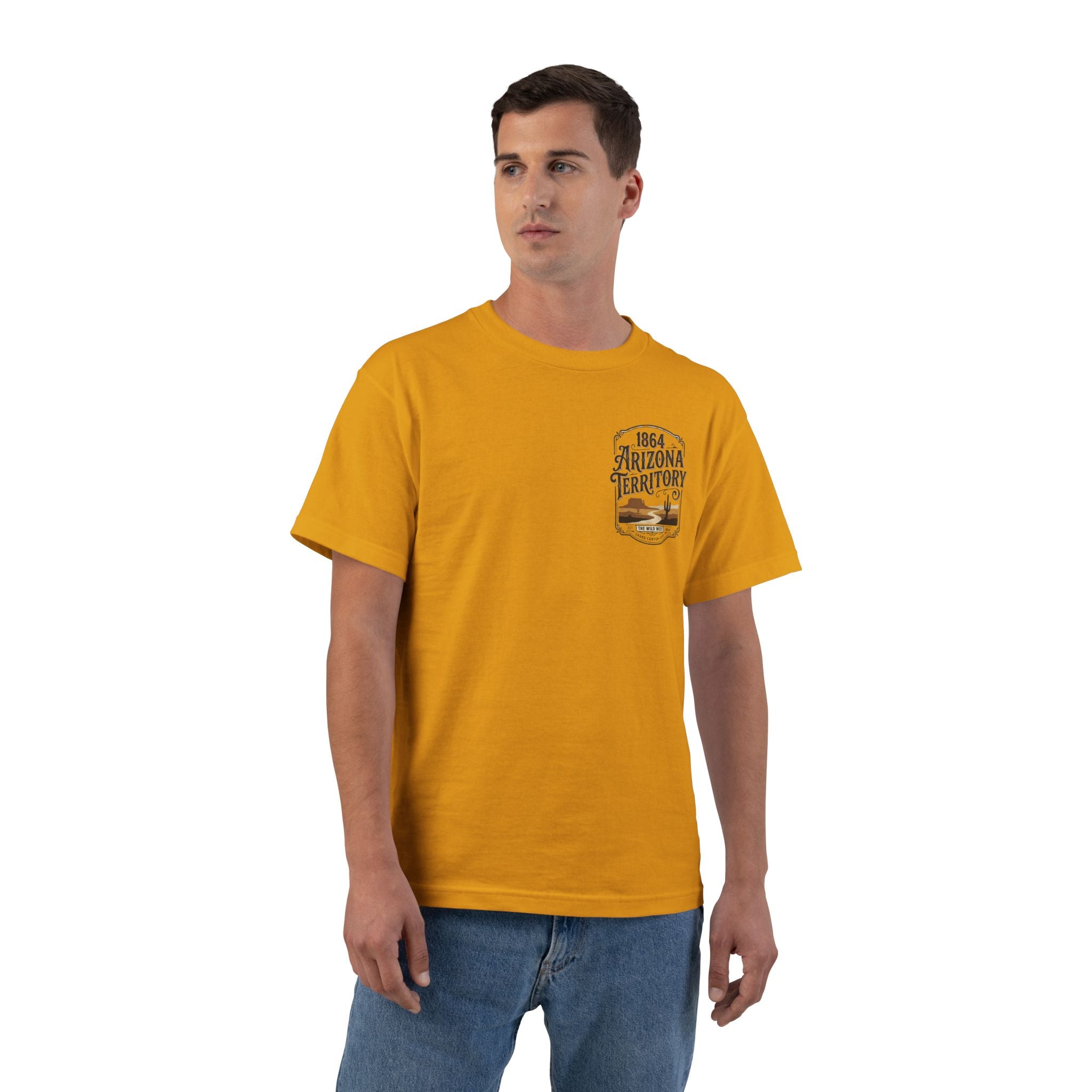 Arizona Territory 1864 T-Shirt — Vintage Map 'We Want Vegas Back' Tee