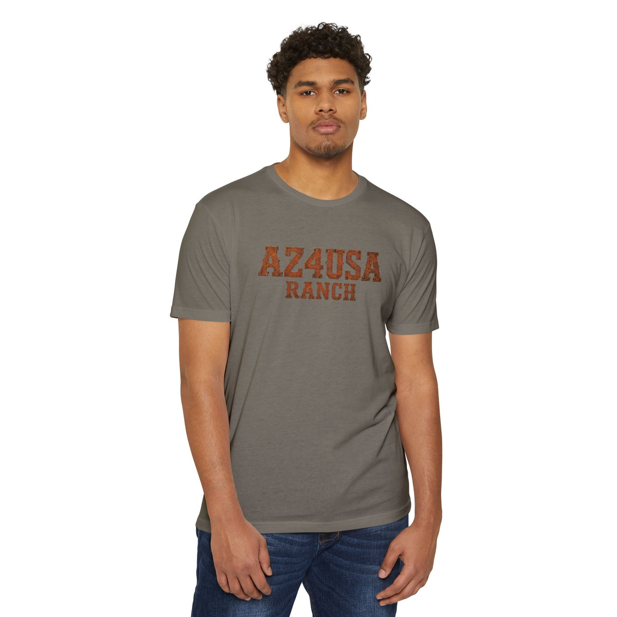 Arizona Ranch T-Shirt — "AZ4USA Ranch" Western Graphic Tee