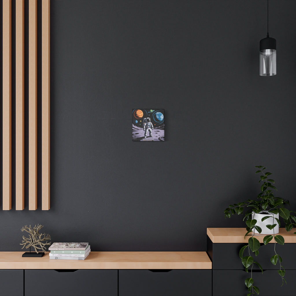 "The Cosmic Dreamer" 2025 - Matte Stretched Canvas Wall Art