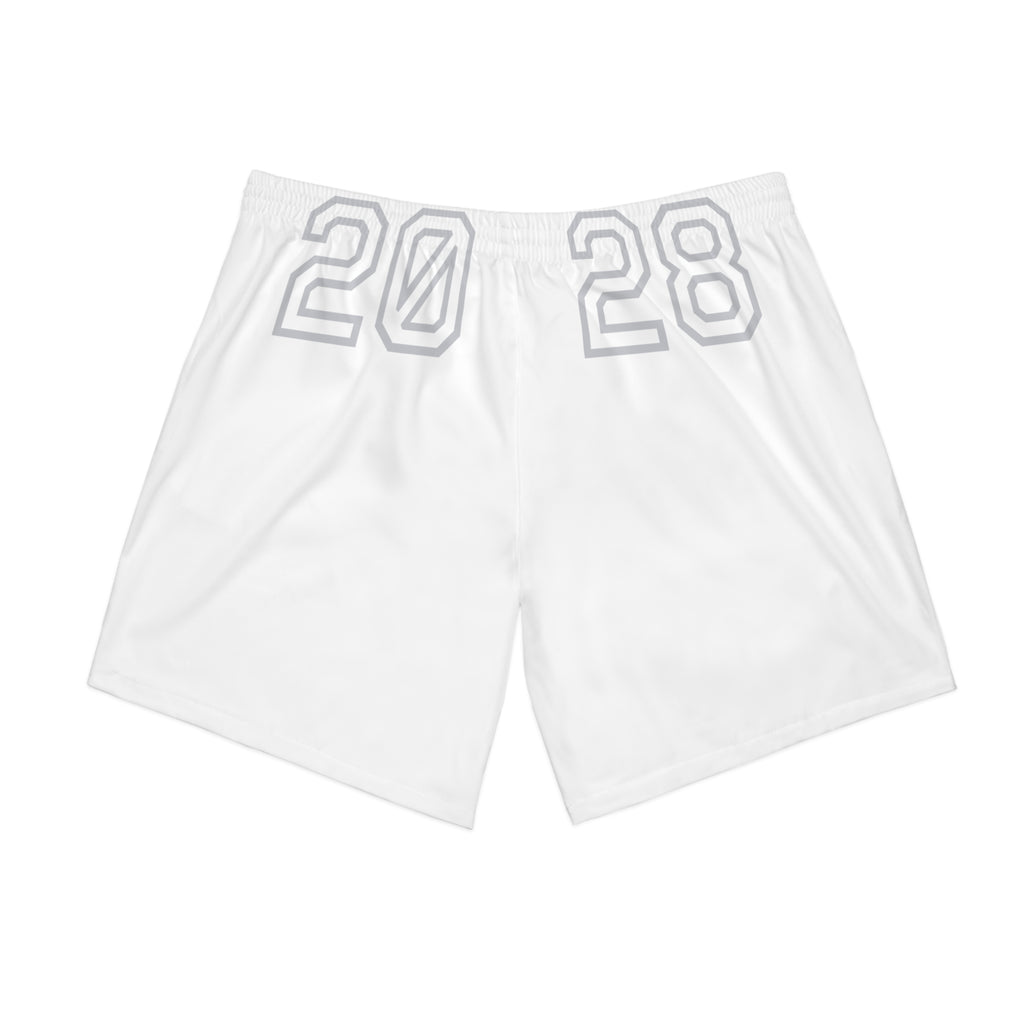 USA 2028 Beach Shorts — Men’s Athletic Swim Trunks