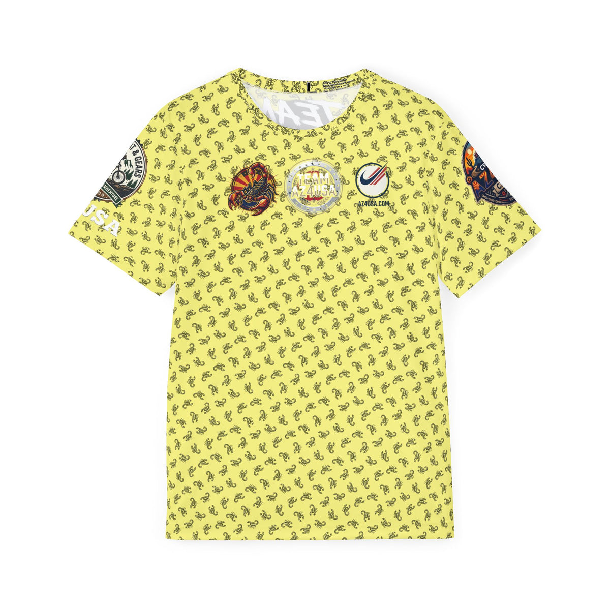 Scorpion Men's Sports Jersey — Az4usa Biking Club Graphic Tee