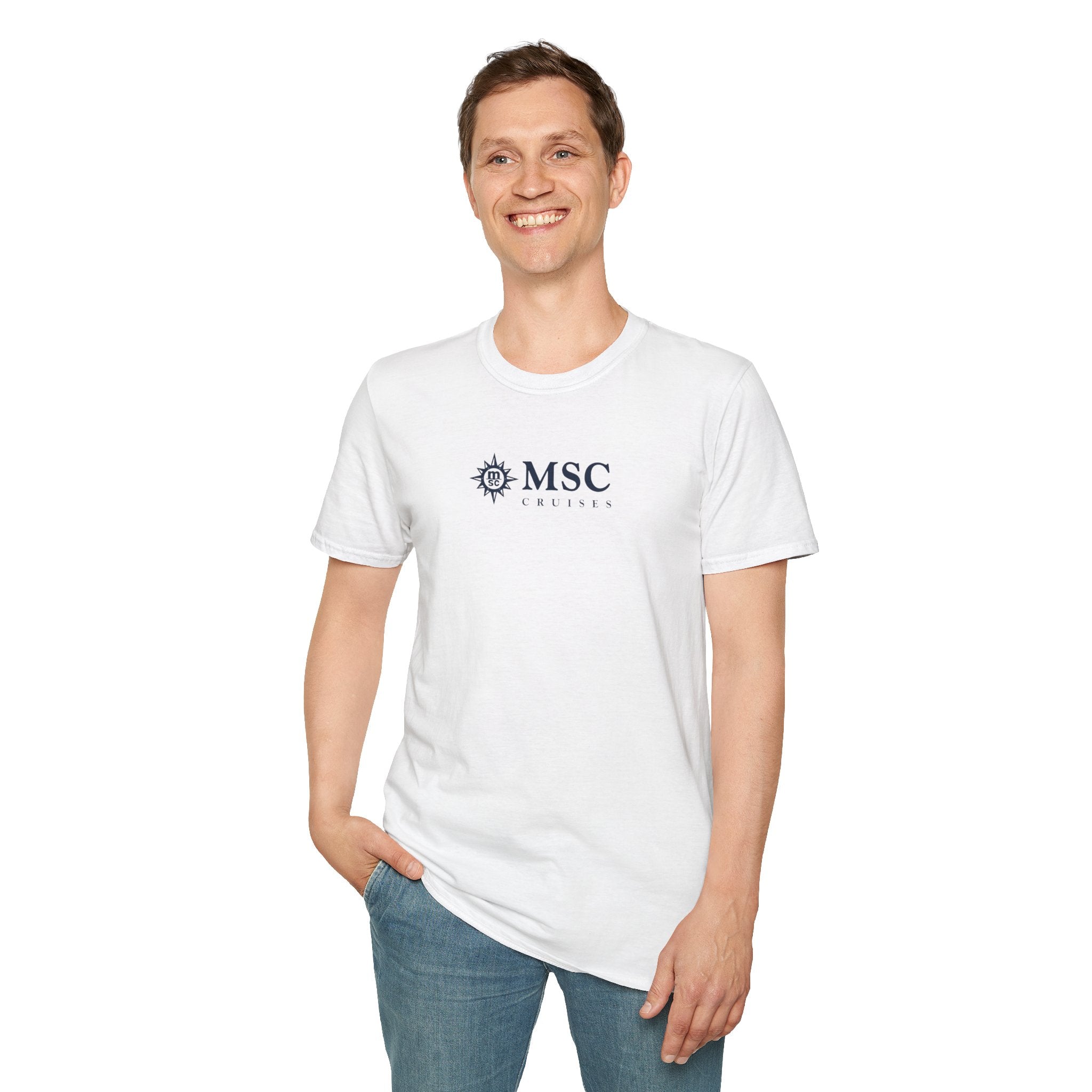 MSC World America Cruise T‑Shirt — Ship Specs & Silhouette Tee