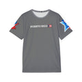 PR Puerto Rico Sports Jersey — Light Blue Athletic Tee with Star Logo