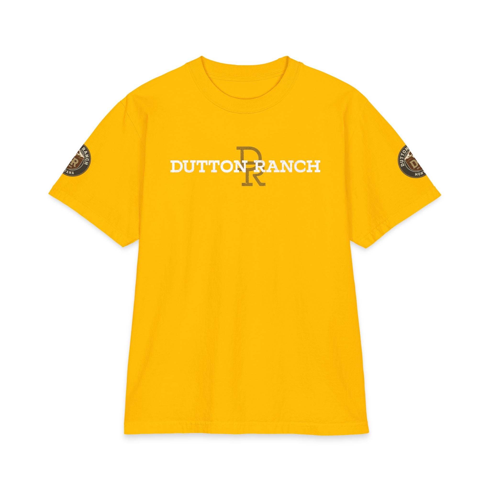 Dutton Ranch Logo T-Shirt — Yellowstone Inspired Western Ranch Tee