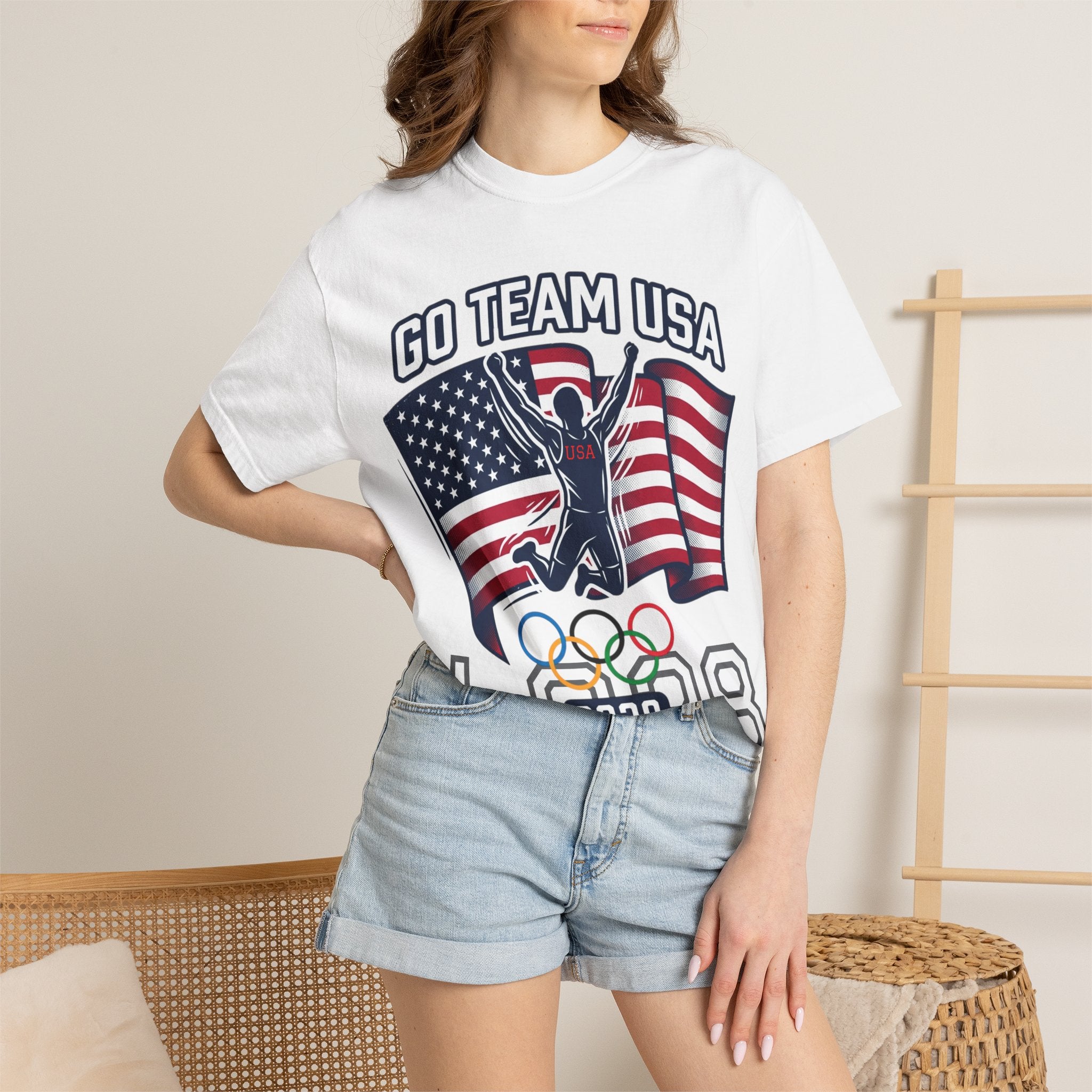 Team USA LA28 Olympics T-Shirt — Go Team USA Graphic Tee