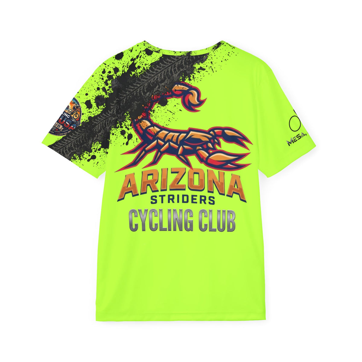 Copy of Neon Scorpion Men's Sports Jersey — Azusa Biking Club Graphic Tee