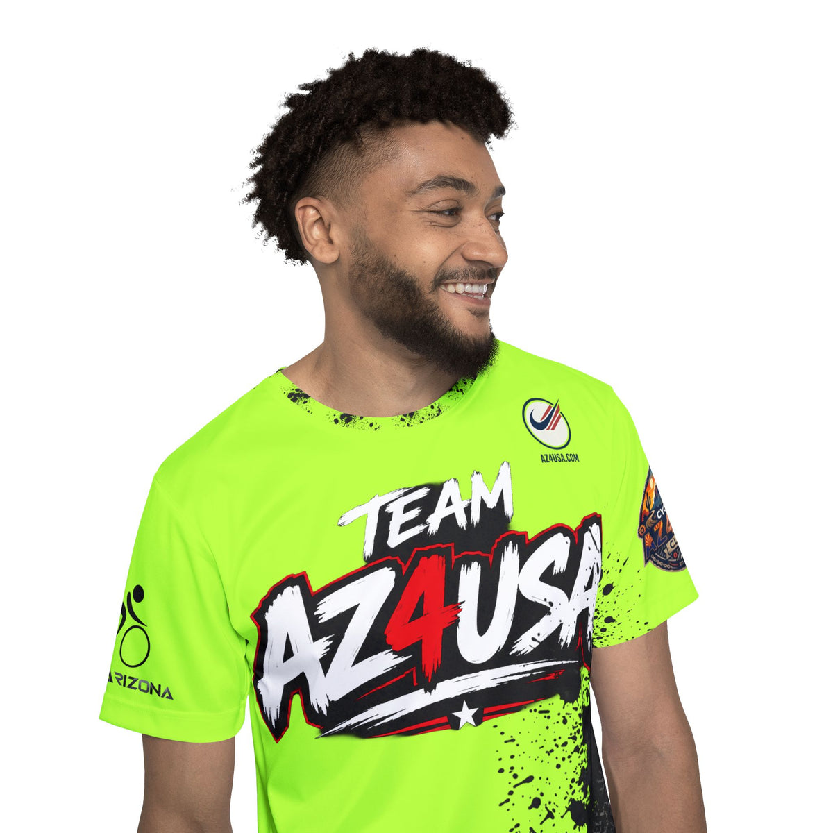 Copy of Neon Scorpion Men's Sports Jersey — Azusa Biking Club Graphic Tee