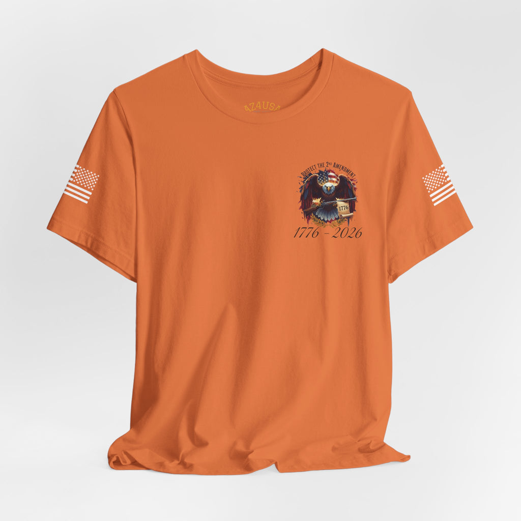2nd Amendment Eagle T-Shirt — Protect the 2nd Amendment Patriotic USA Tee