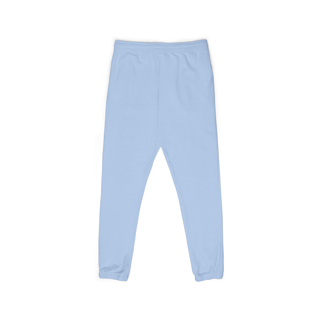ZAVA Vertical Logo Sweatpants — Garment-Dyed Fleece Joggers