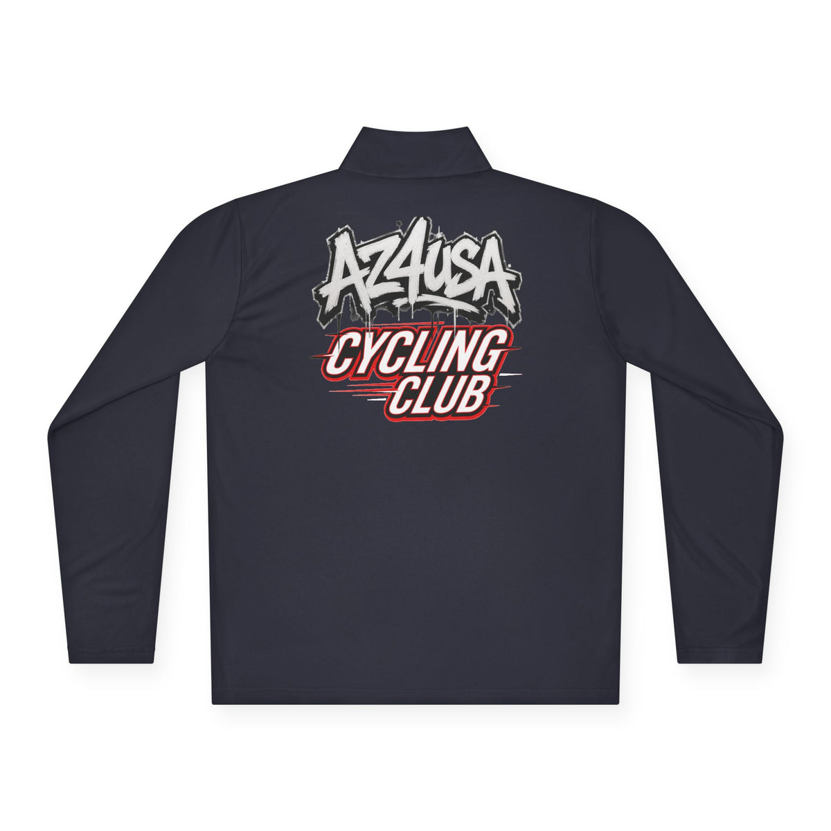 Quarter-Zip Pullover — Az4USA Cycling Club Graphic