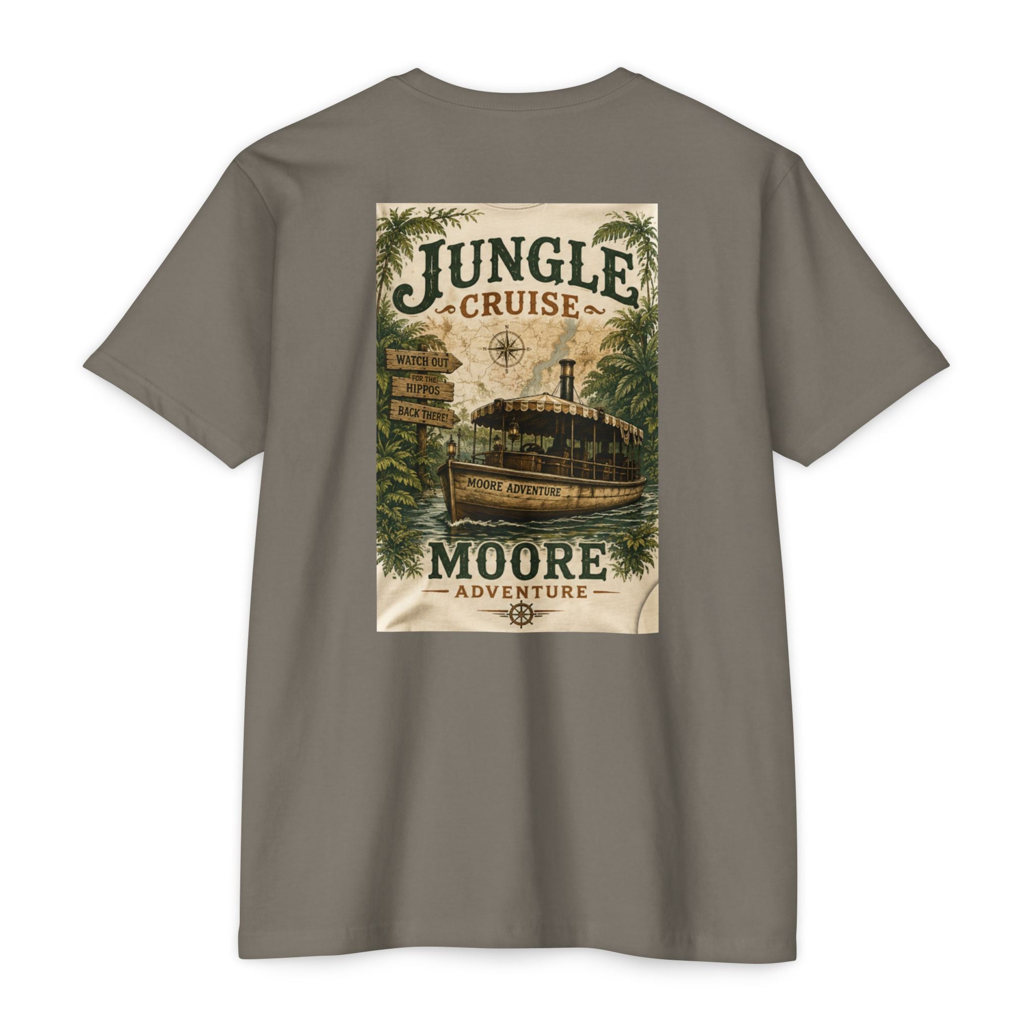 Jungle Cruise Adventure T-Shirt — Moore Riverboat Vintage Travel Tee