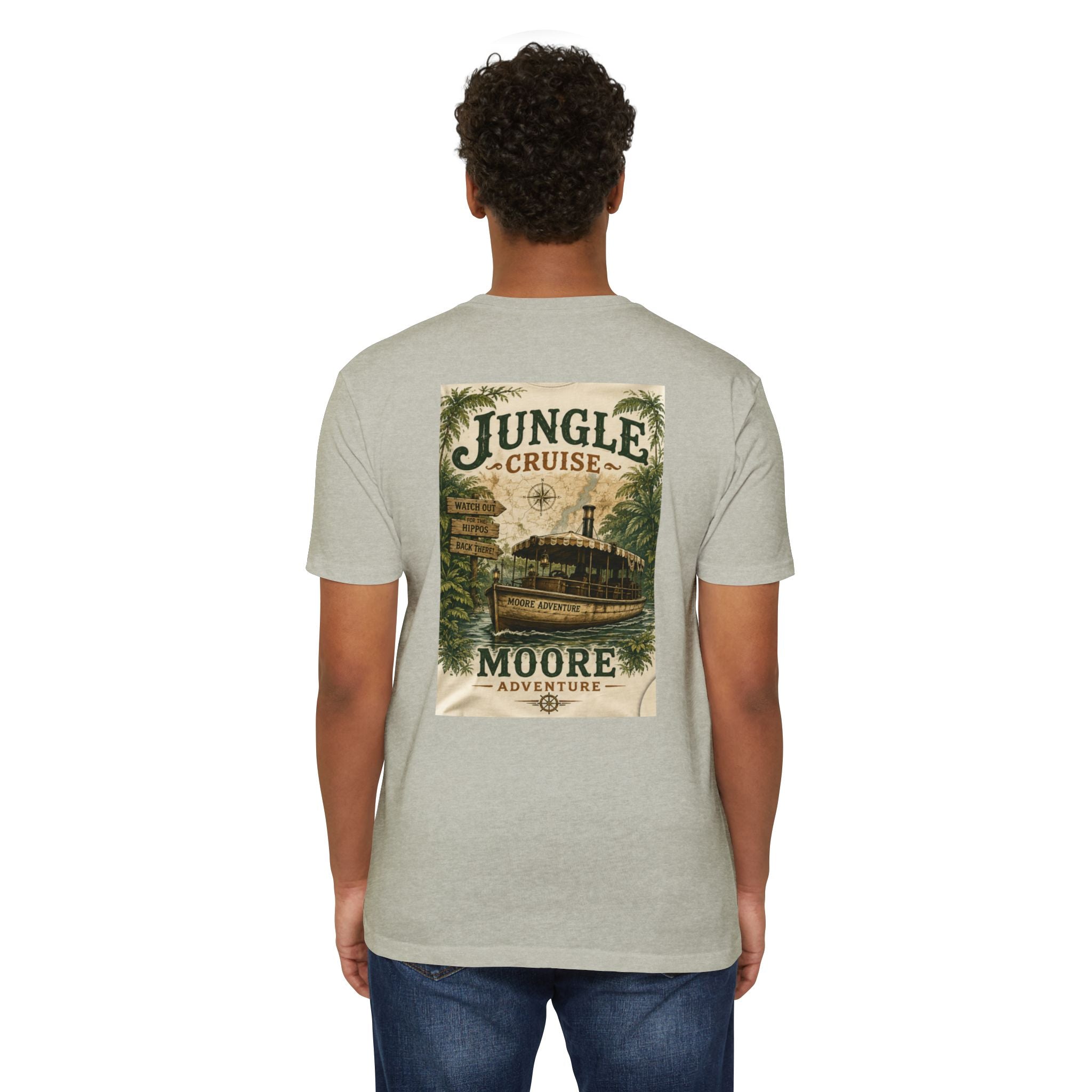 Jungle Cruise Adventure T-Shirt — Moore Riverboat Vintage Travel Tee
