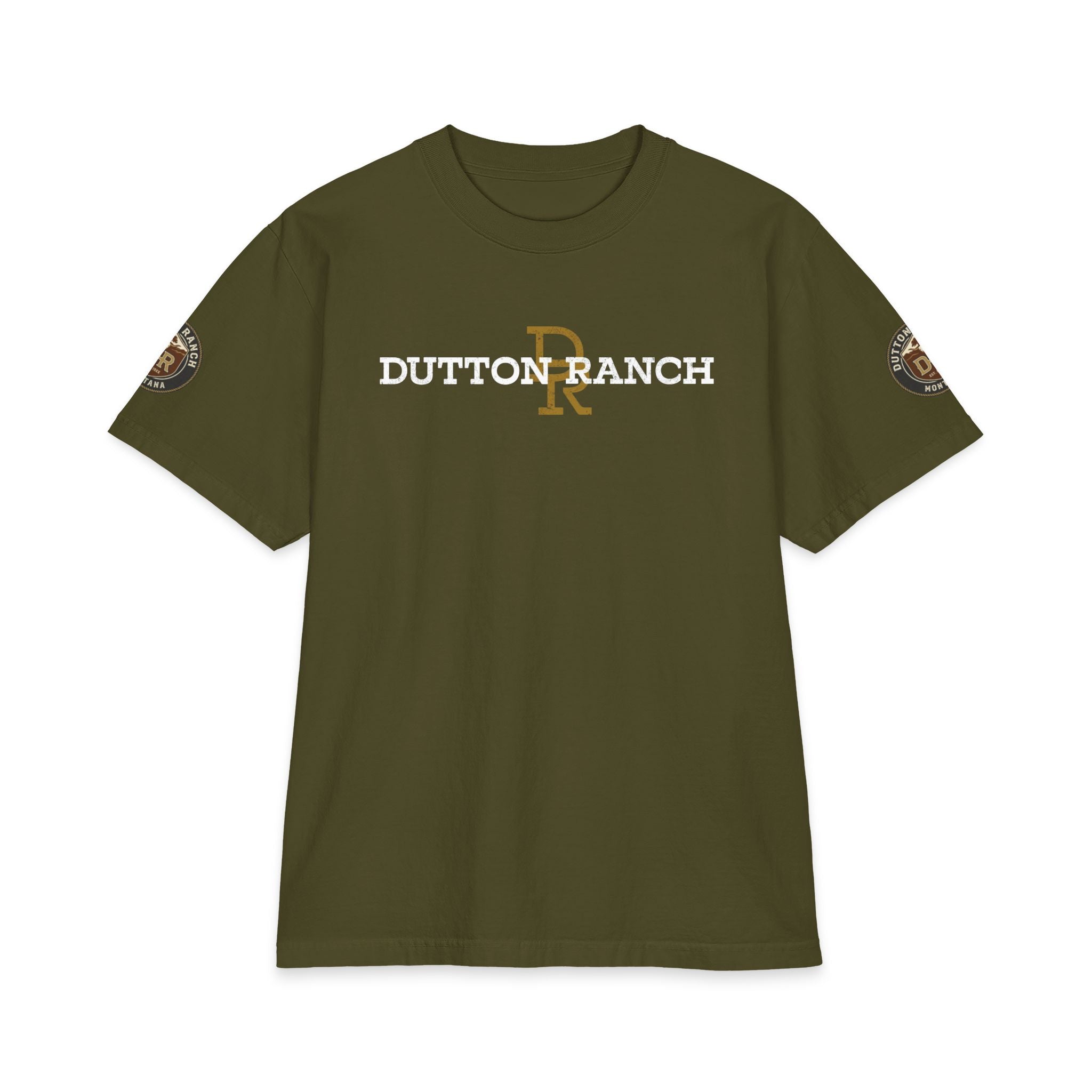 Dutton Ranch Logo T-Shirt — Yellowstone Inspired Western Ranch Tee