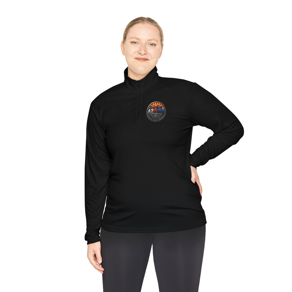 Quarter-Zip Pullover — Az4USA Cycling Club Graphic