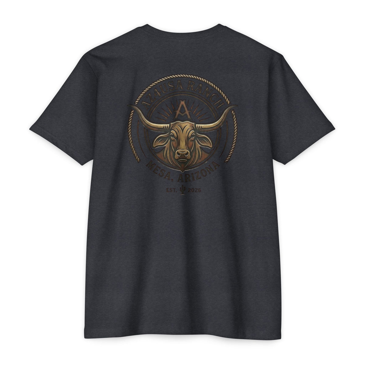 Arizona Ranch T-Shirt — "AZ4USA Ranch" Western Graphic Tee