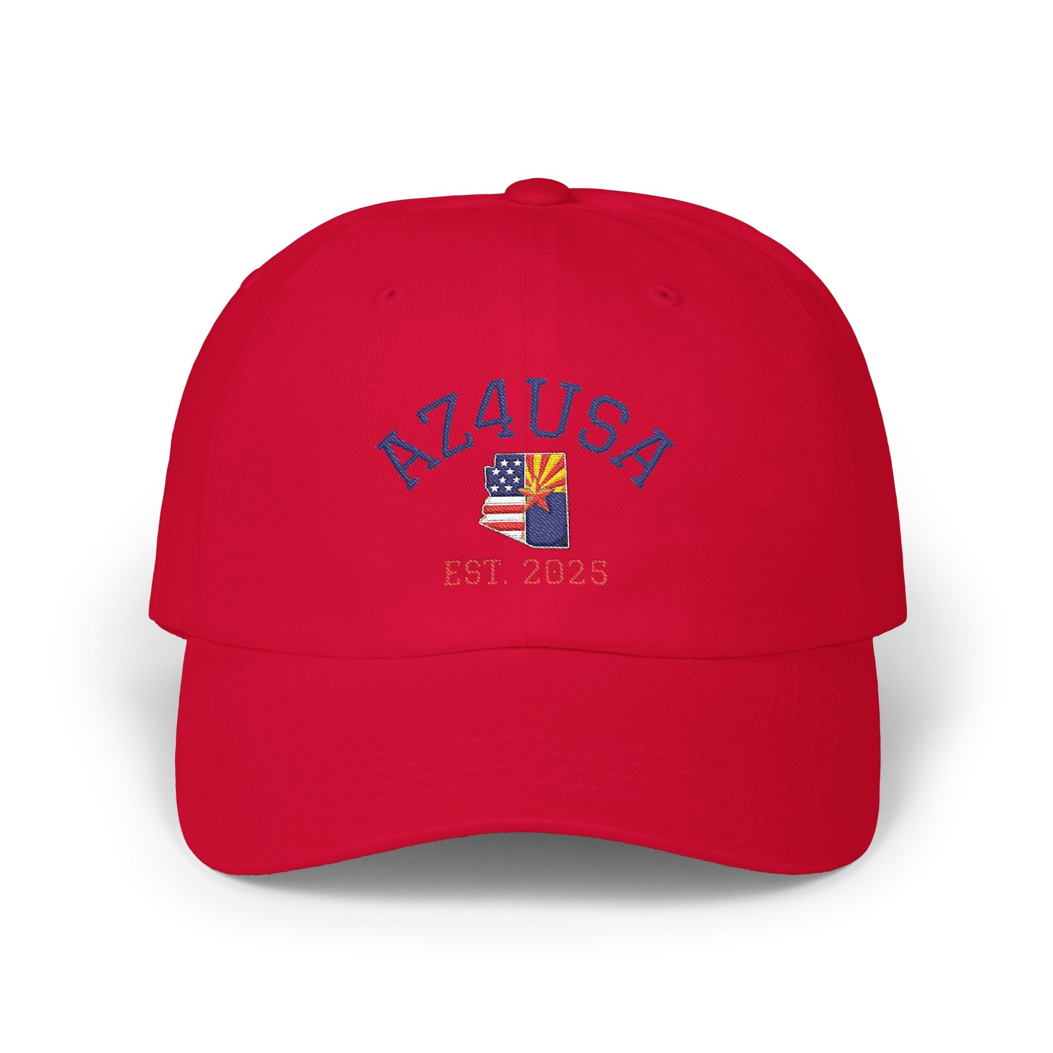 Classic Dad Cap with AZ4USA Design, Ideal for Casual Outings, Gifts, Holidays, Sports Events, Travel
