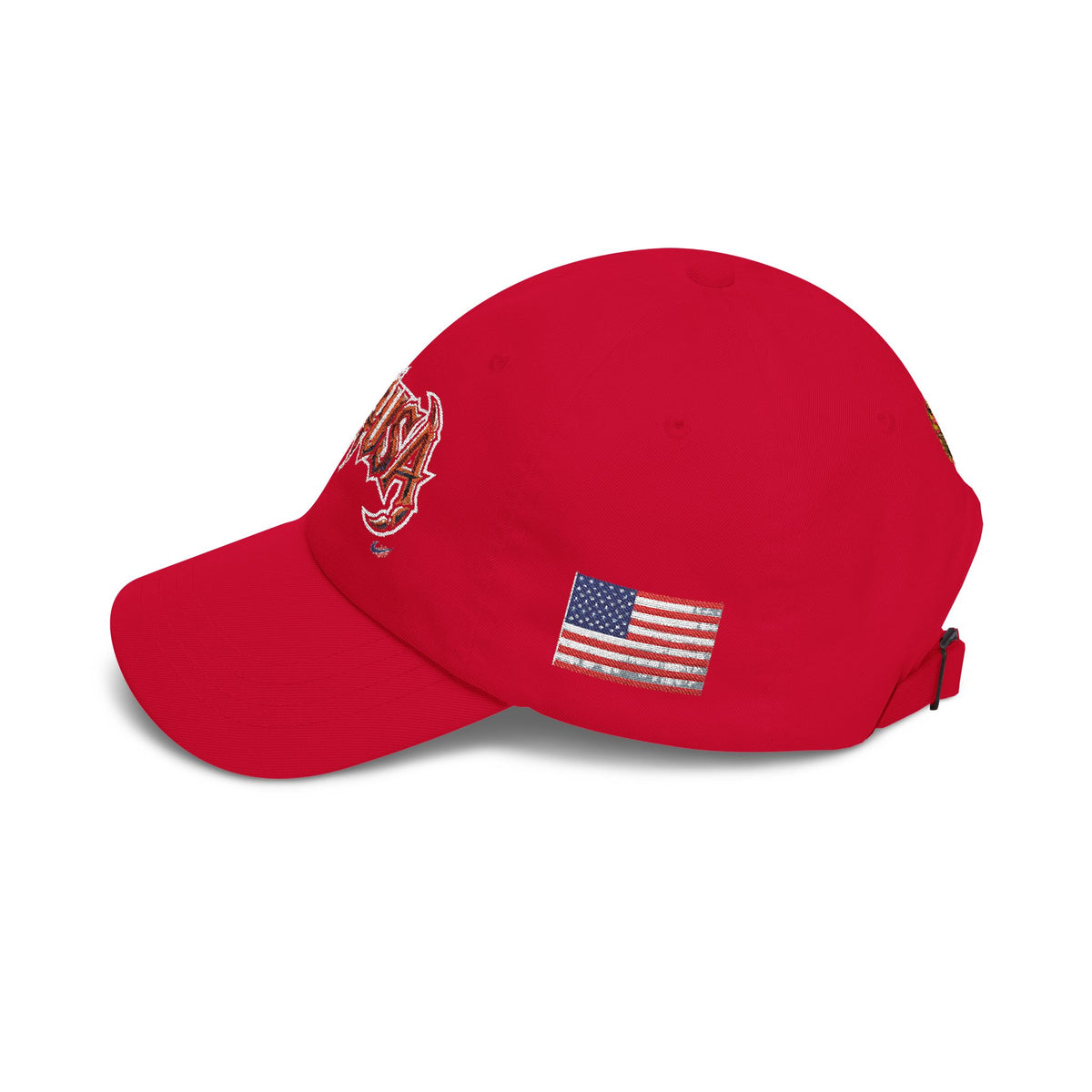 Dad Cap — Retro Grunge Scorpion Patch Baseball Hat