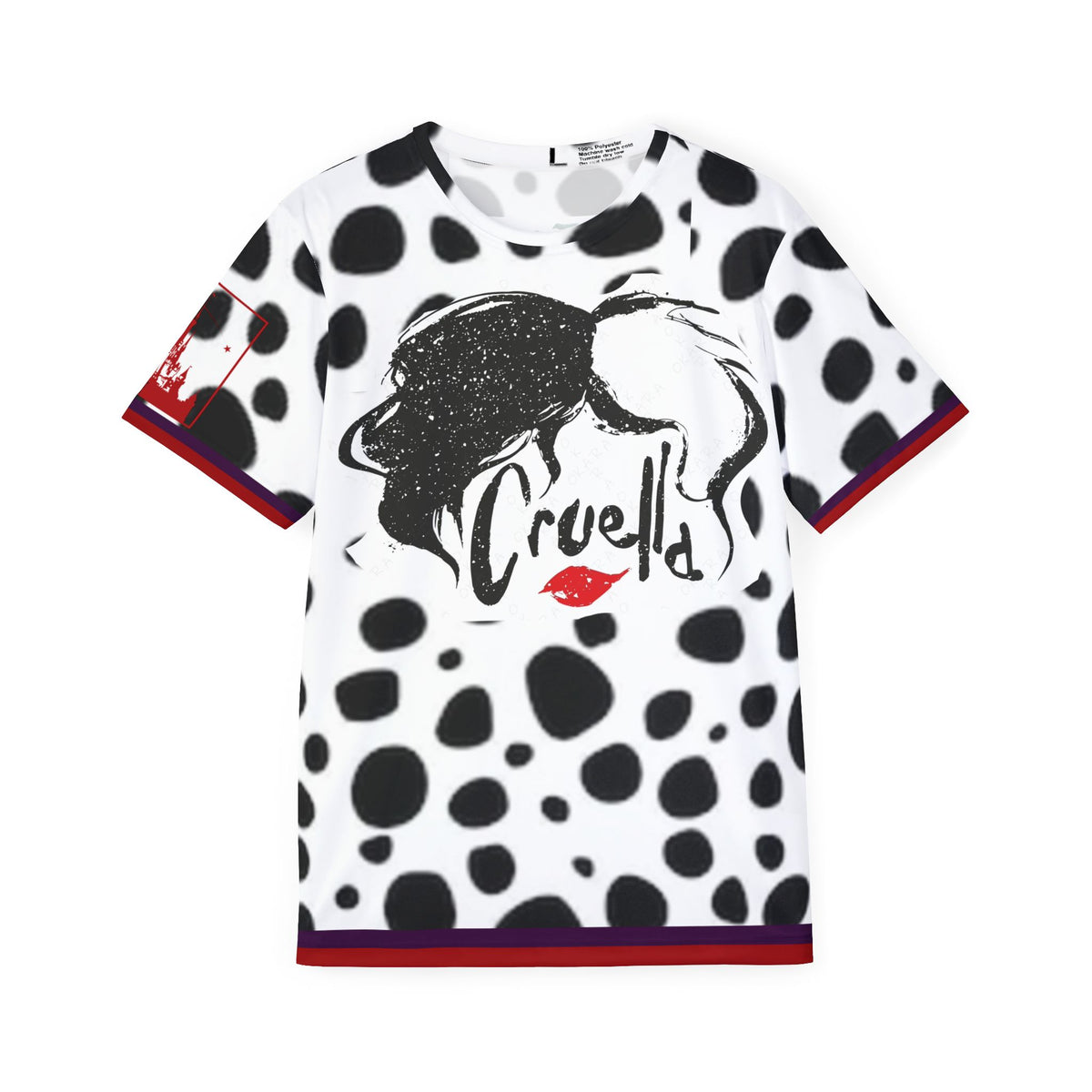 Cruella DeVill- Dalmation print- Villans land WDW - Men's Sports Jersey