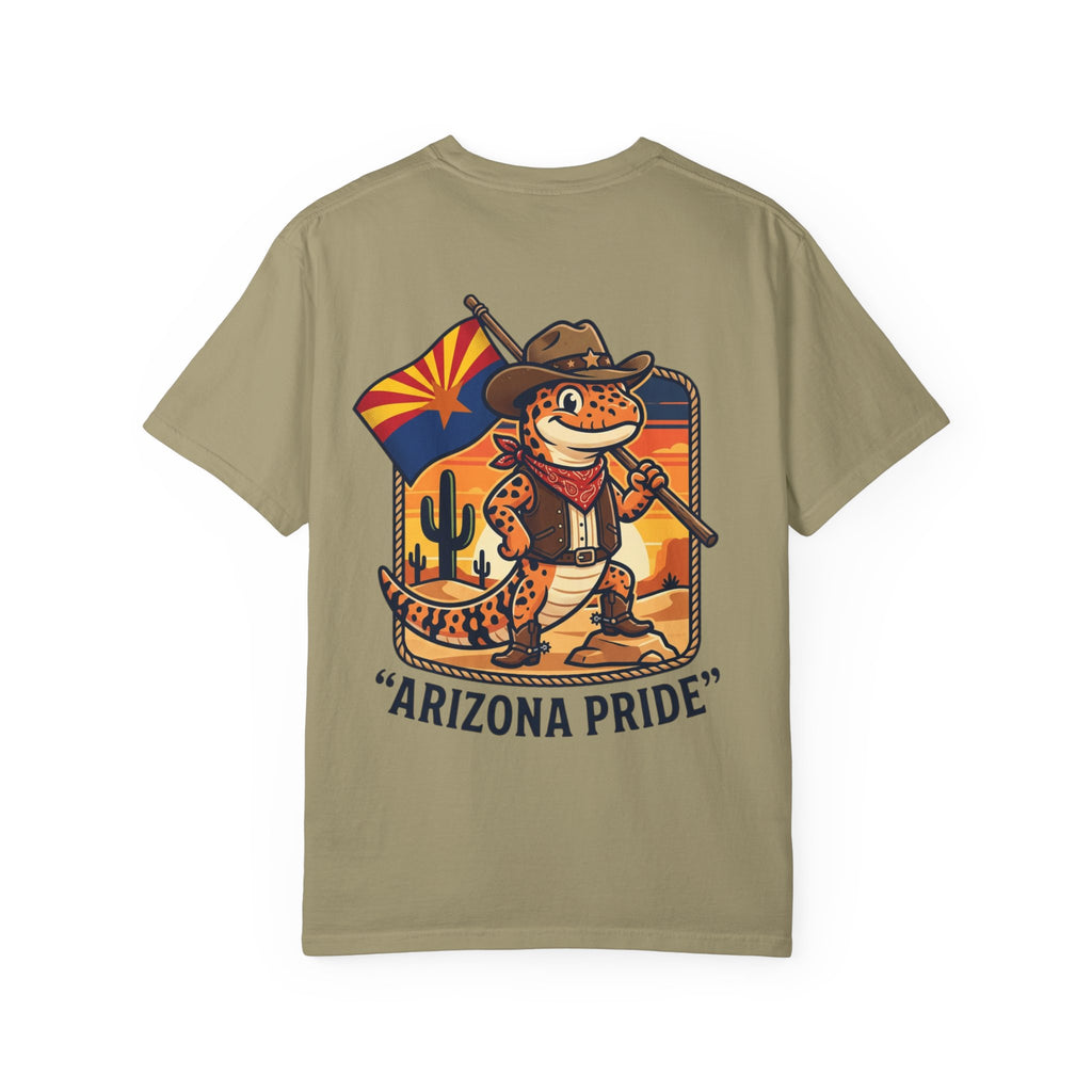 Arizona Pride T-Shirt — Desert Gecko Cowboy Graphic Tee