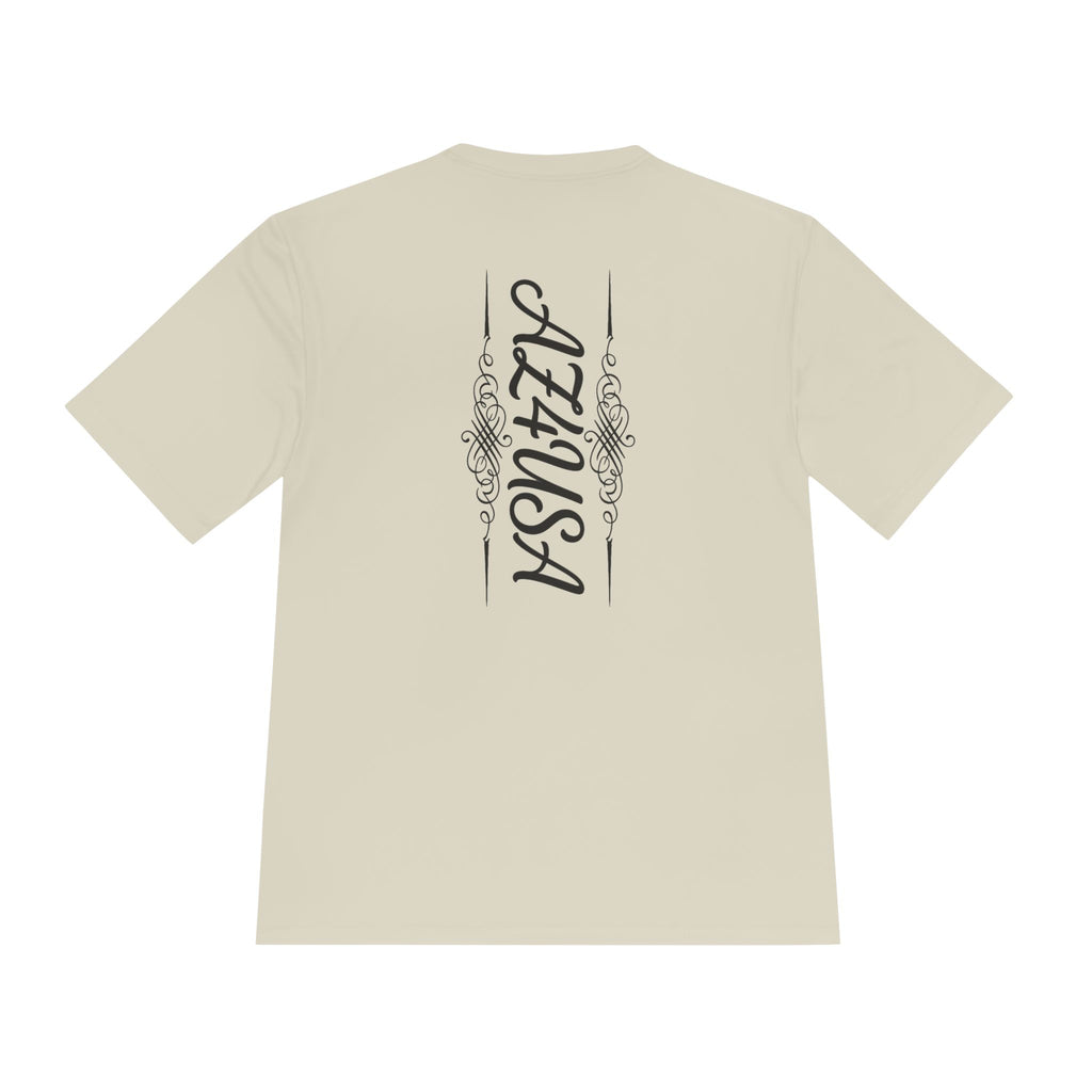 Az4USA Running Club Moisture-Wicking Tee — Trail Skyline Graphic