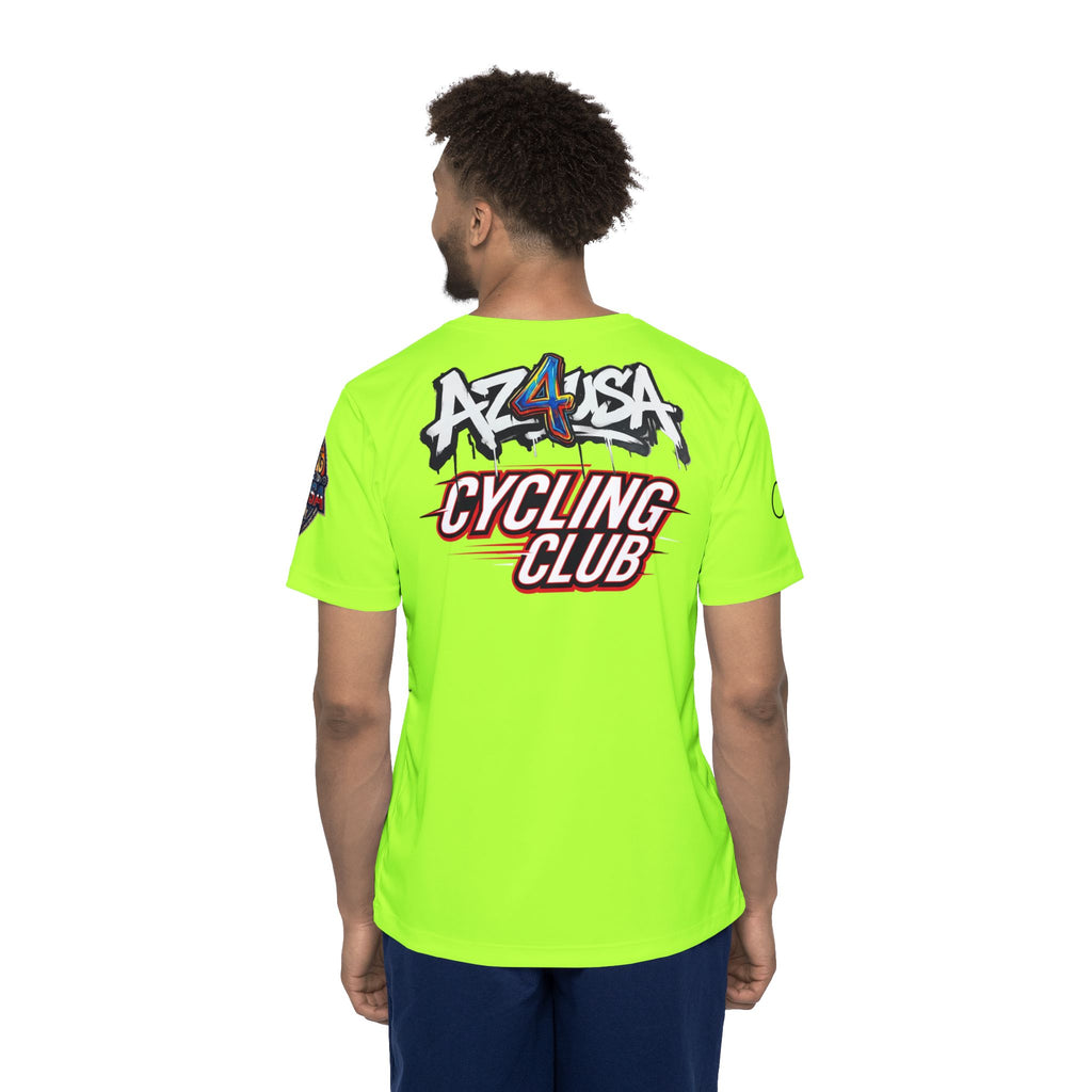 Neon Scorpion Men's Sports Jersey — Azusa Biking Club Graphic Tee