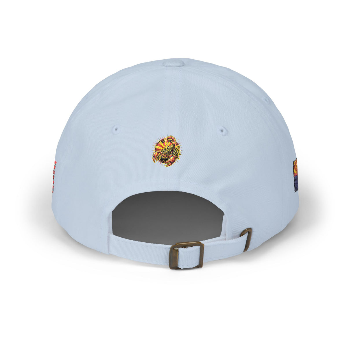 Dad Cap — Retro Grunge Scorpion Patch Baseball Hat
