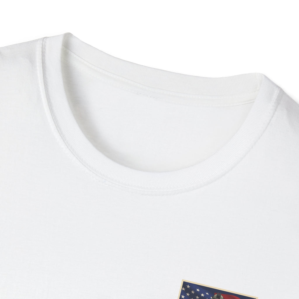 Patriotic Eagle 250 YEARS T-Shirt — "God Bless America" Born Free USA Tee