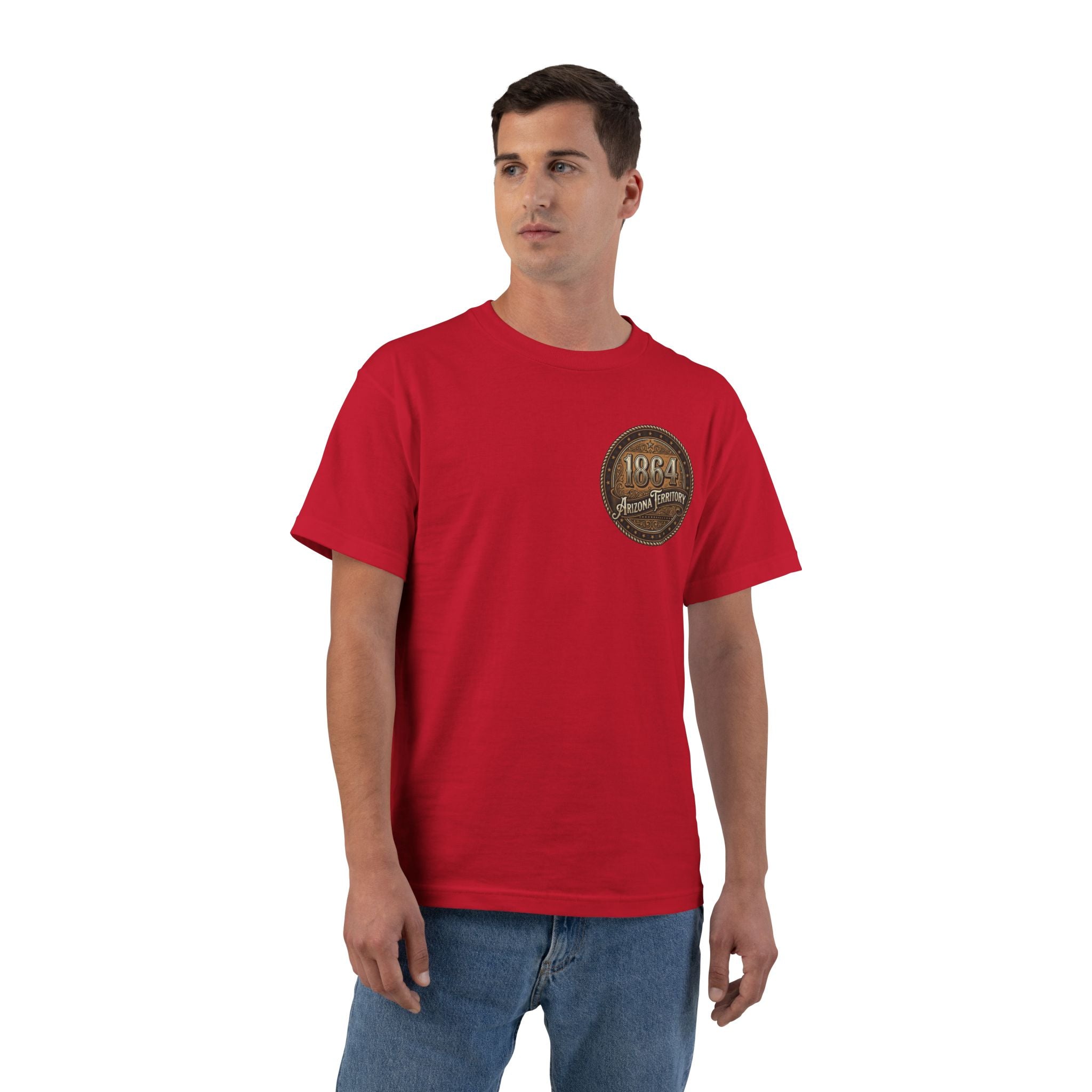 Arizona Territory 1864 T-Shirt — Vintage Map 'We Want Vegas Back' Tee