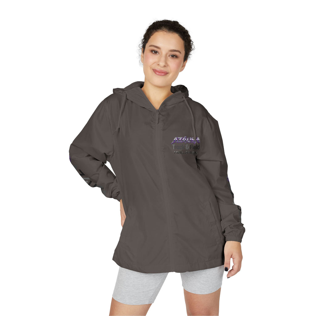 AZ4USA Track & Field Windbreaker Jacket — Mesa Arizona Camo Full-Zip