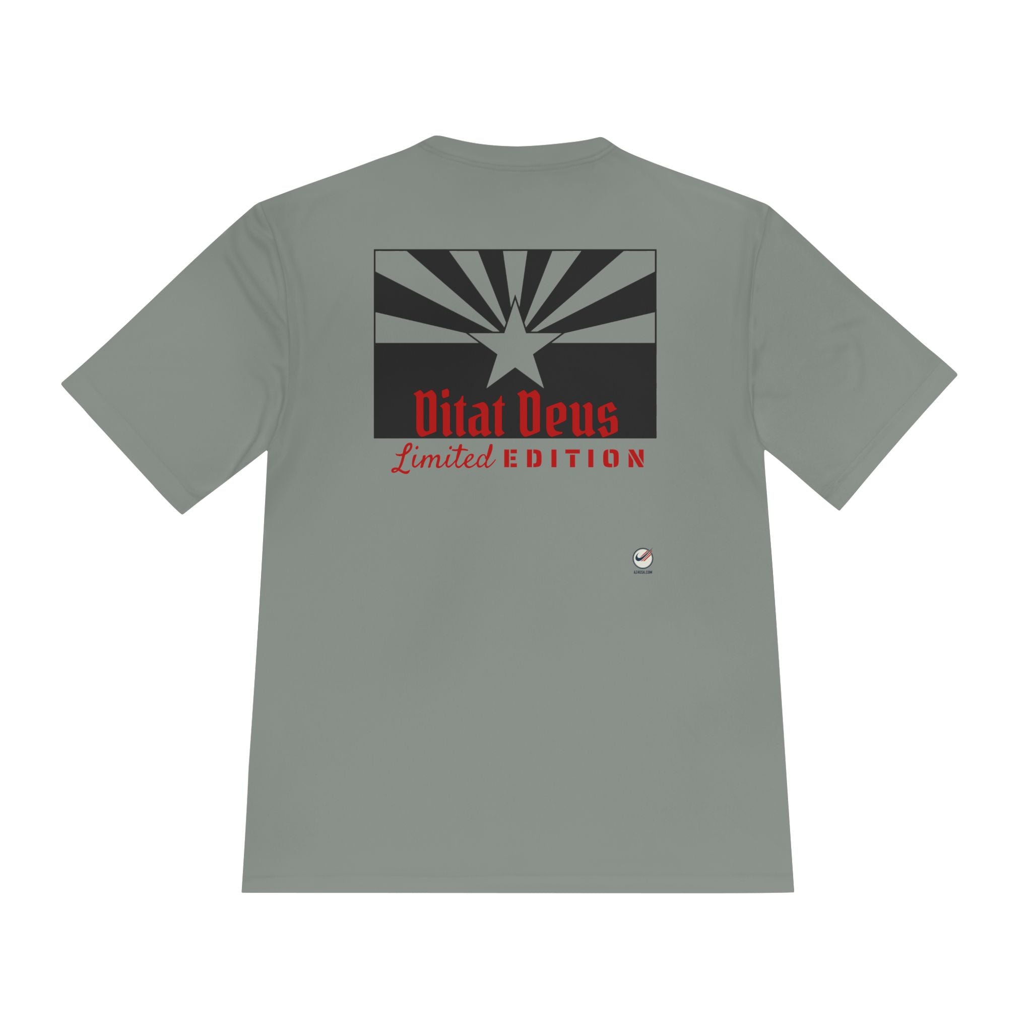 Arizona Born Tee — State Outline & Retro Flag Graphic Moisture-Wicking Shirt