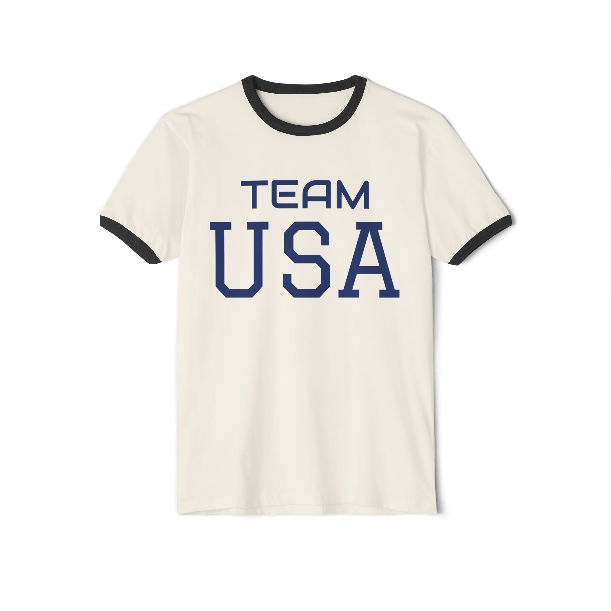 Team USA Ringer T‑Shirt — LA28 Olympic Retro Tee
