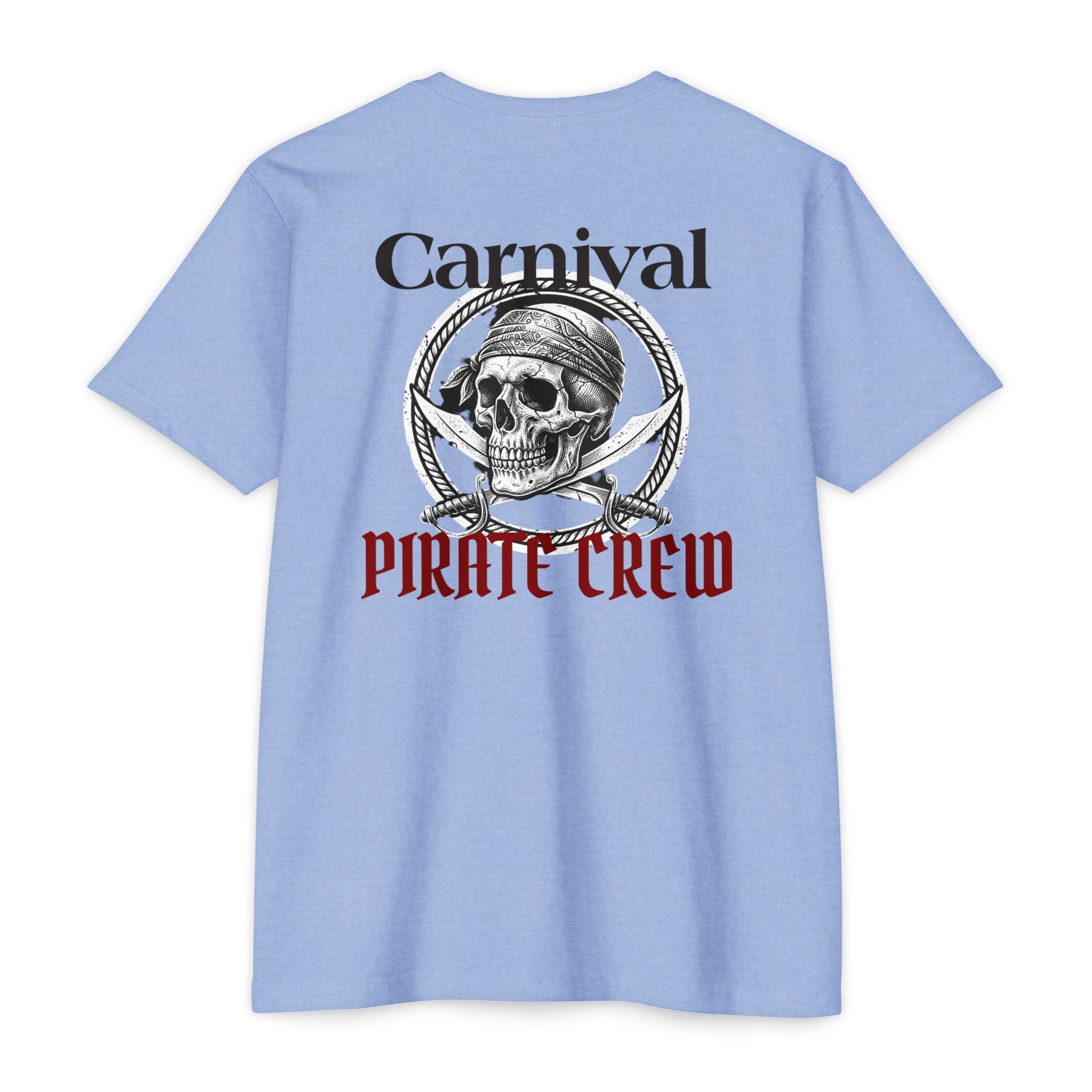 Carnival Pirate Crew T-Shirt — Skull & Crossbones Retro Festival Tee