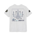 X - Wing Fighter Blueprint T-Shirt — 'Crew' Starship Schematic Tee