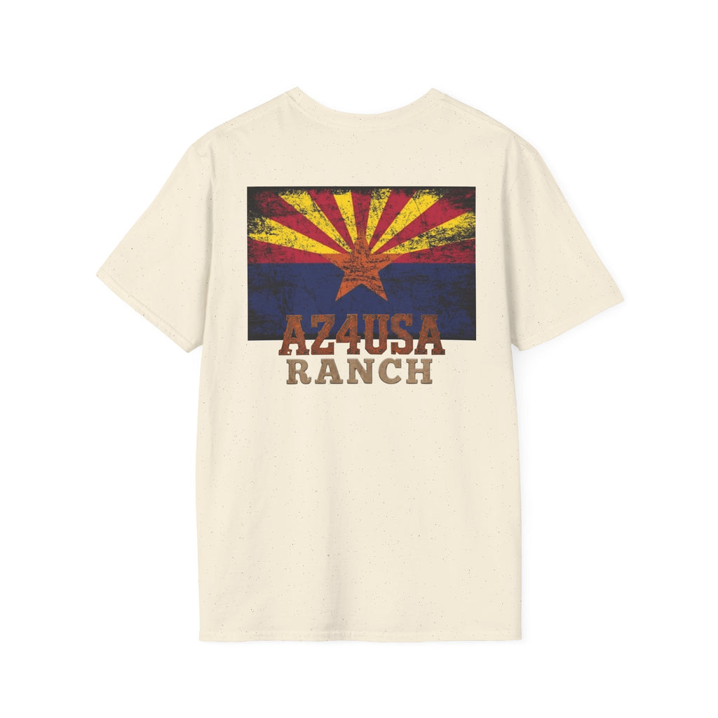 AZ4USA Ranch Logo T-Shirt — Rustic Western Graphic Tee