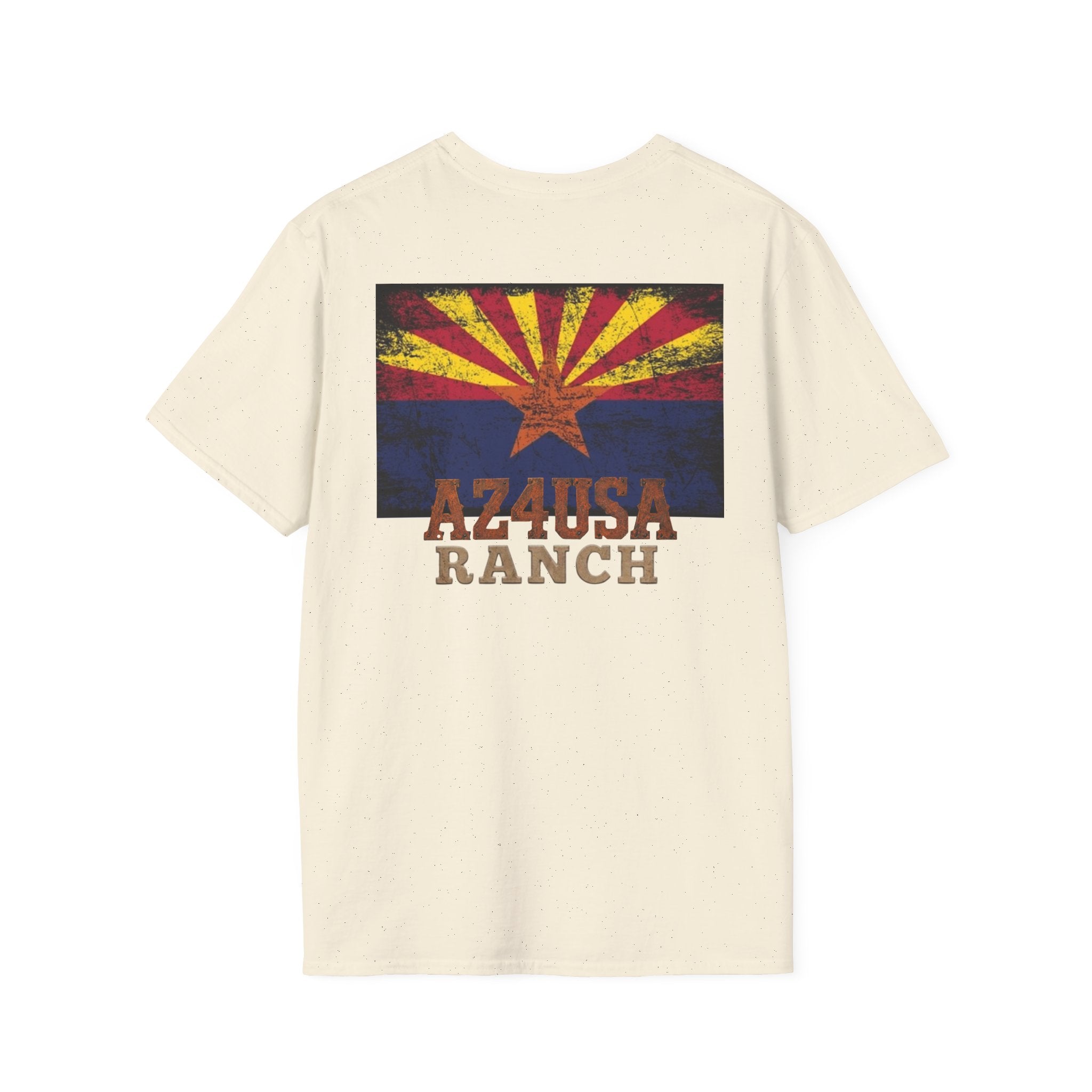 AZ4USA Ranch Logo T-Shirt — Rustic Western Graphic Tee