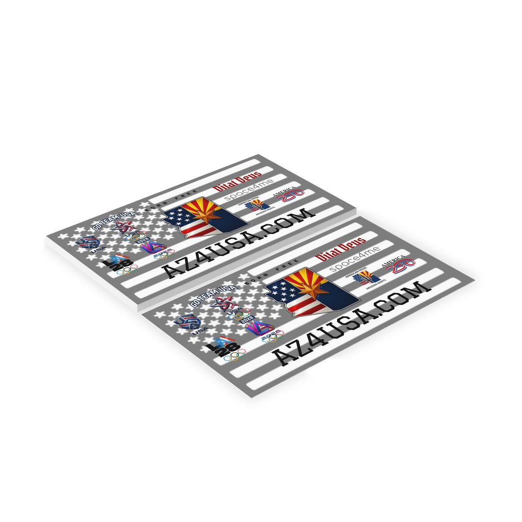 Arizona Flag USA Business Cards — Patriotic AZ4USA.com Networking Cards