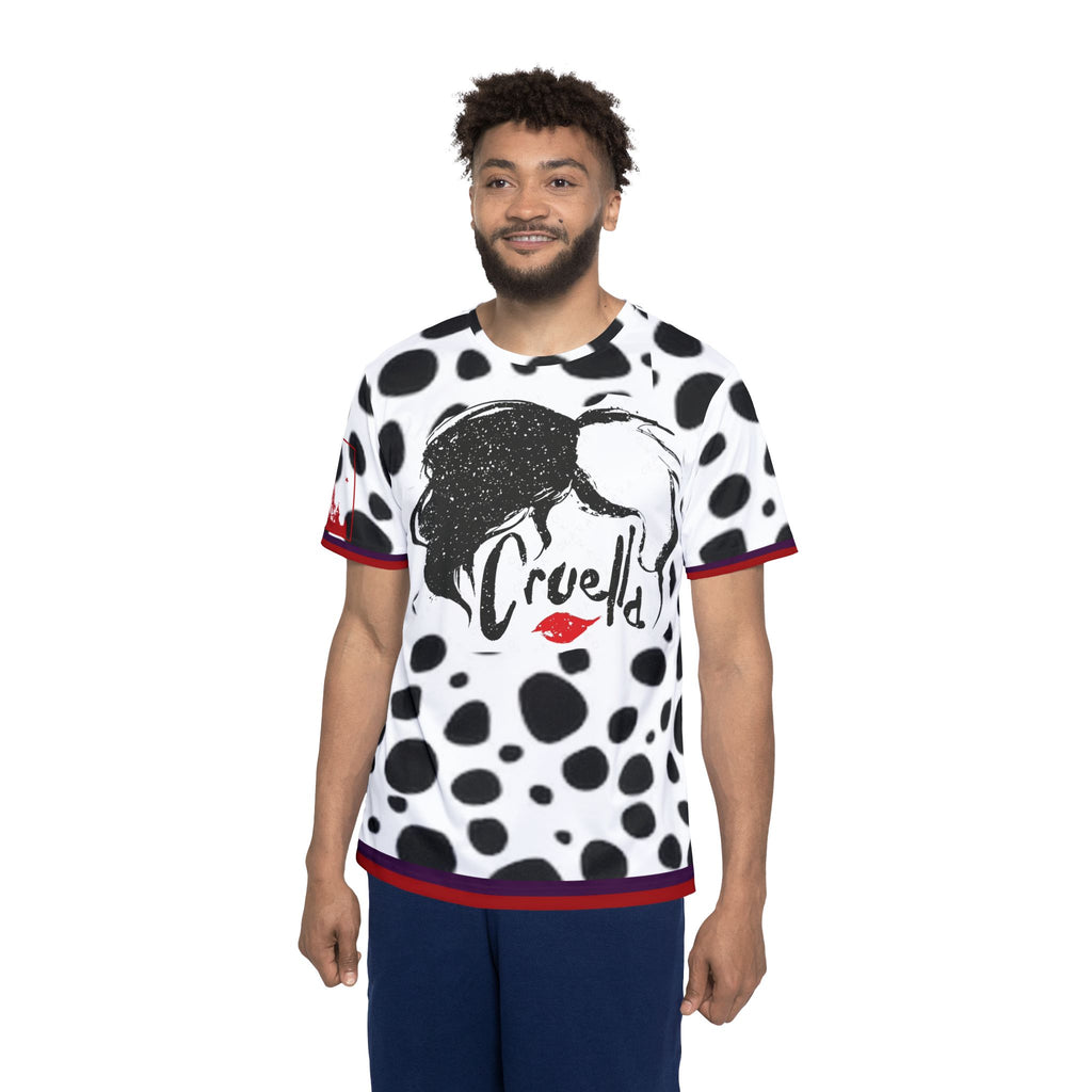 Cruella DeVill- Dalmation print- Villans land WDW - Men's Sports Jersey