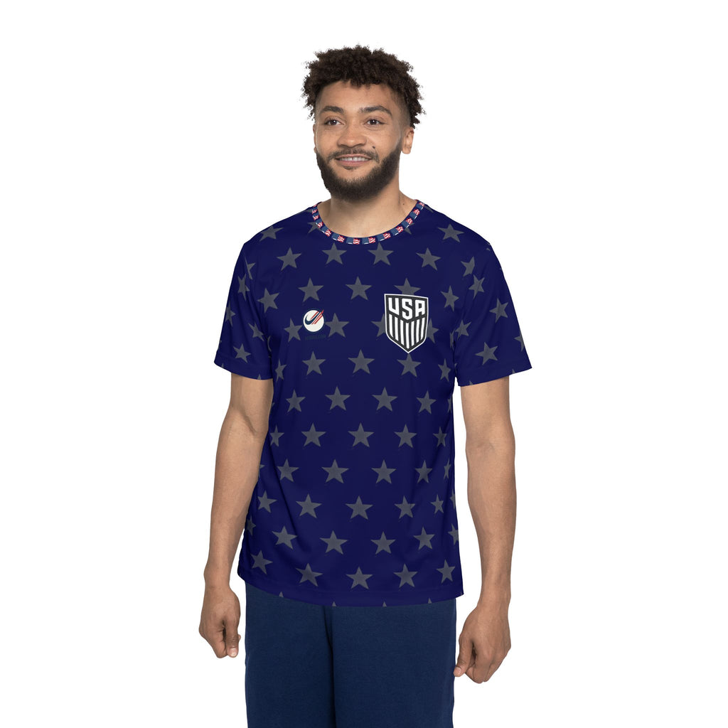 USA Soccer Stars Replica Men's Sports Jersey (AOP)