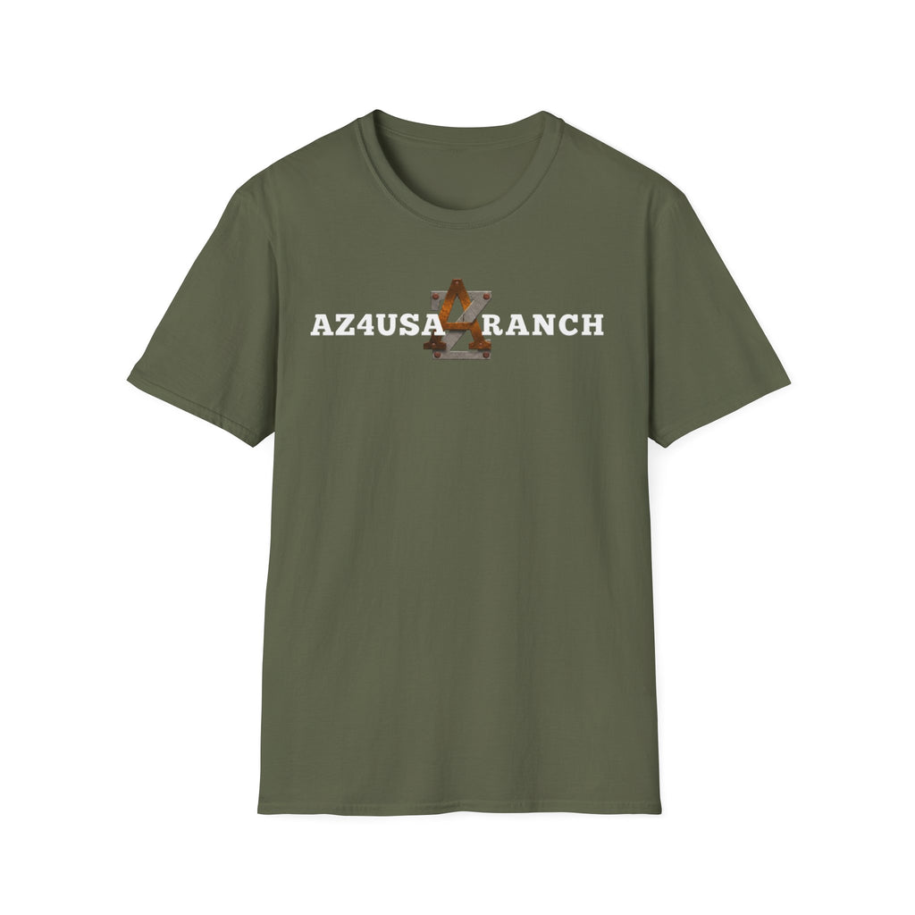 AZ4USA Ranch Logo T-Shirt — Rustic Western Graphic Tee