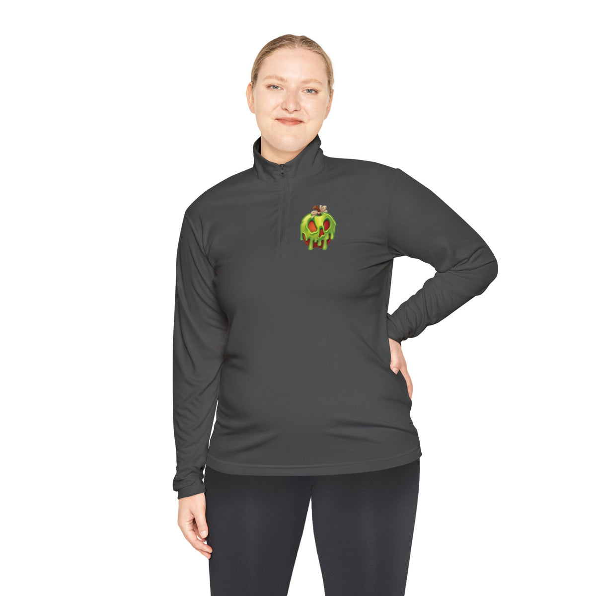 Quarter-Zip Pullover — Vibrant Villain Island Graphic