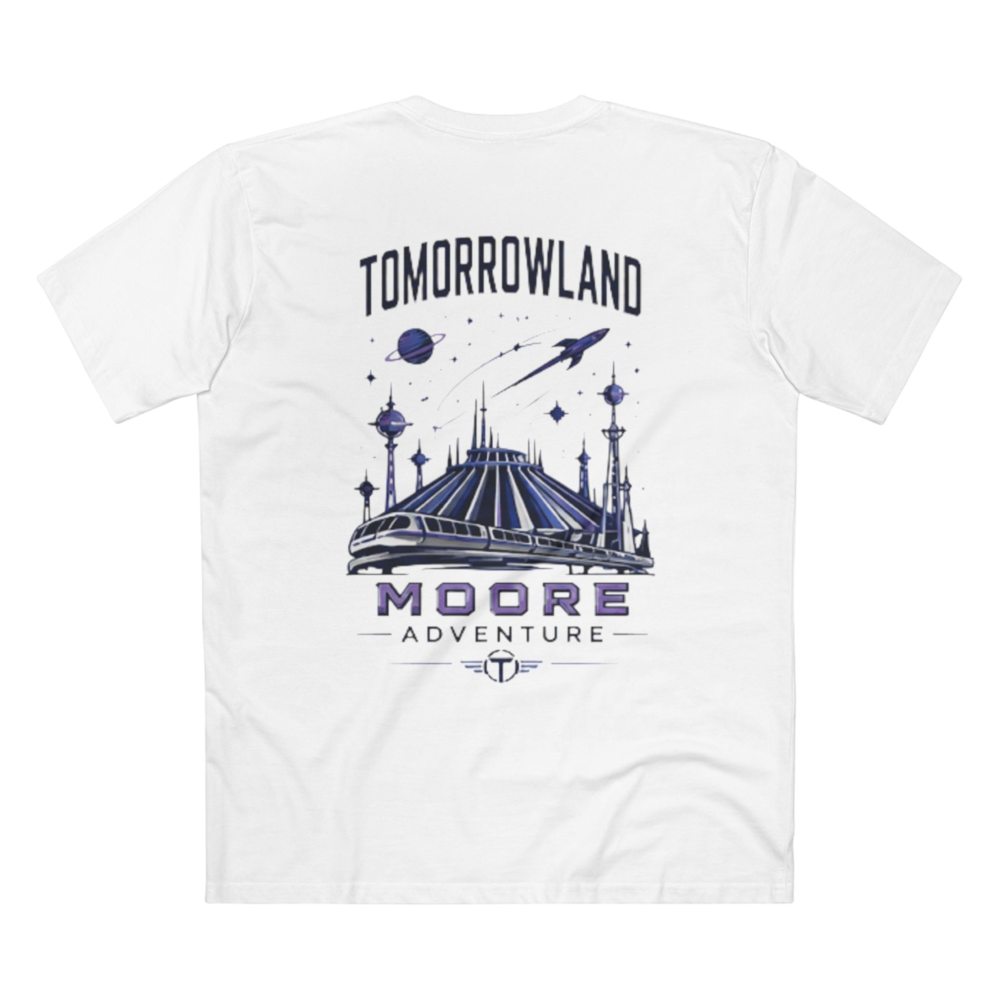 Tomorrowland Adventure T-Shirt — Moore Space Pavilion Graphic Tee