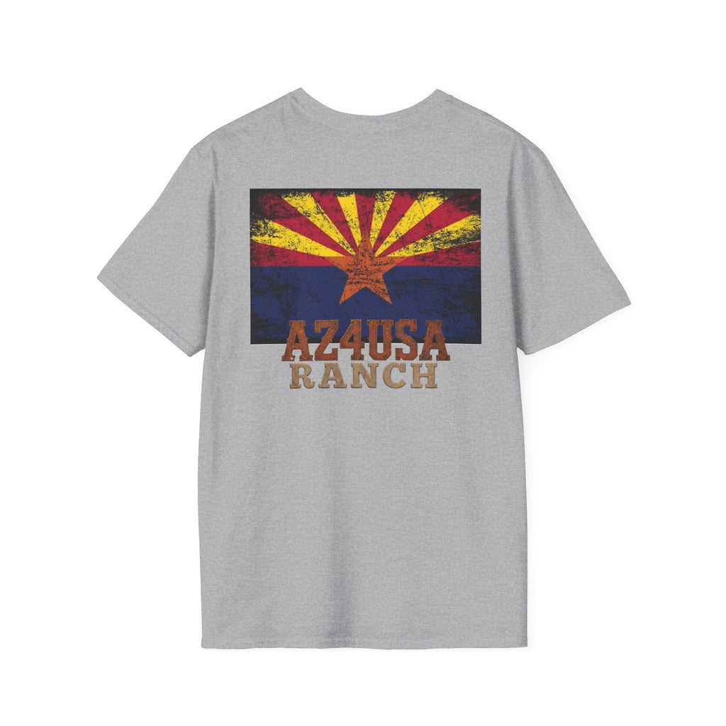 AZ4USA Ranch Logo T-Shirt — Rustic Western Graphic Tee