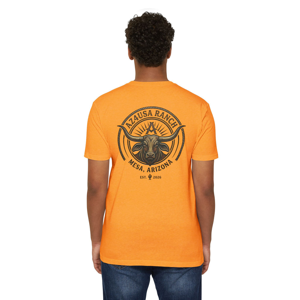 Arizona Ranch T-Shirt — "AZ4USA Ranch" Western Graphic Tee
