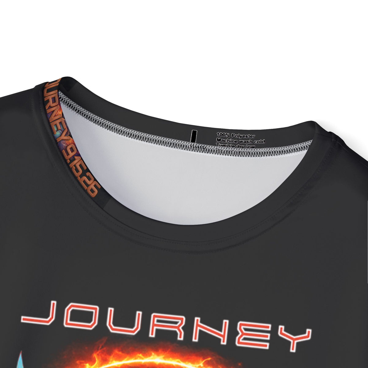 Journey Tour Scarab Sports Jersey — Men’s Band Tee with Tour Dates