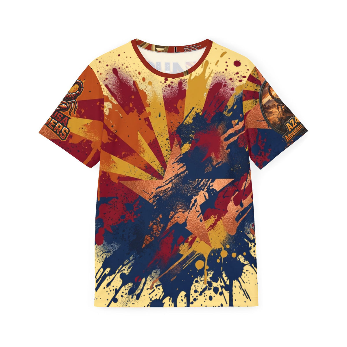 Az4usa Scorpion Graphic Sports Jersey — All-Over Print Men’s Tee